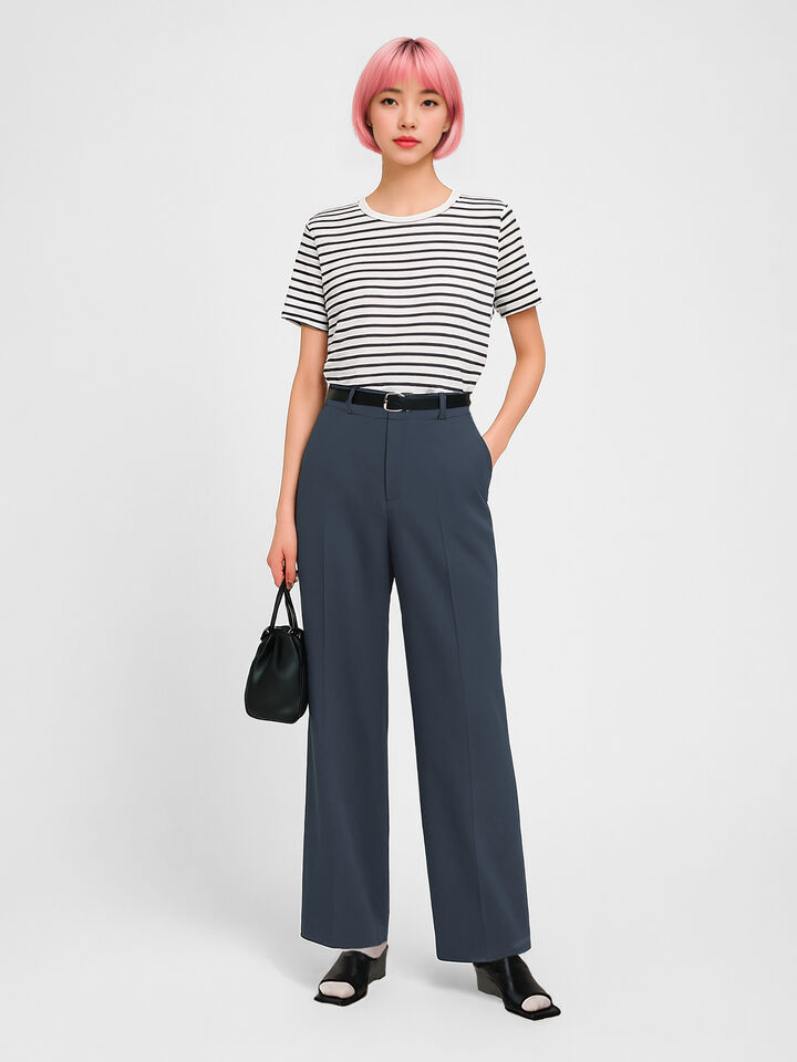 T-SHIRT - sisley k short sleeve t-shirt - Dark Blue | Sisley K image number 1